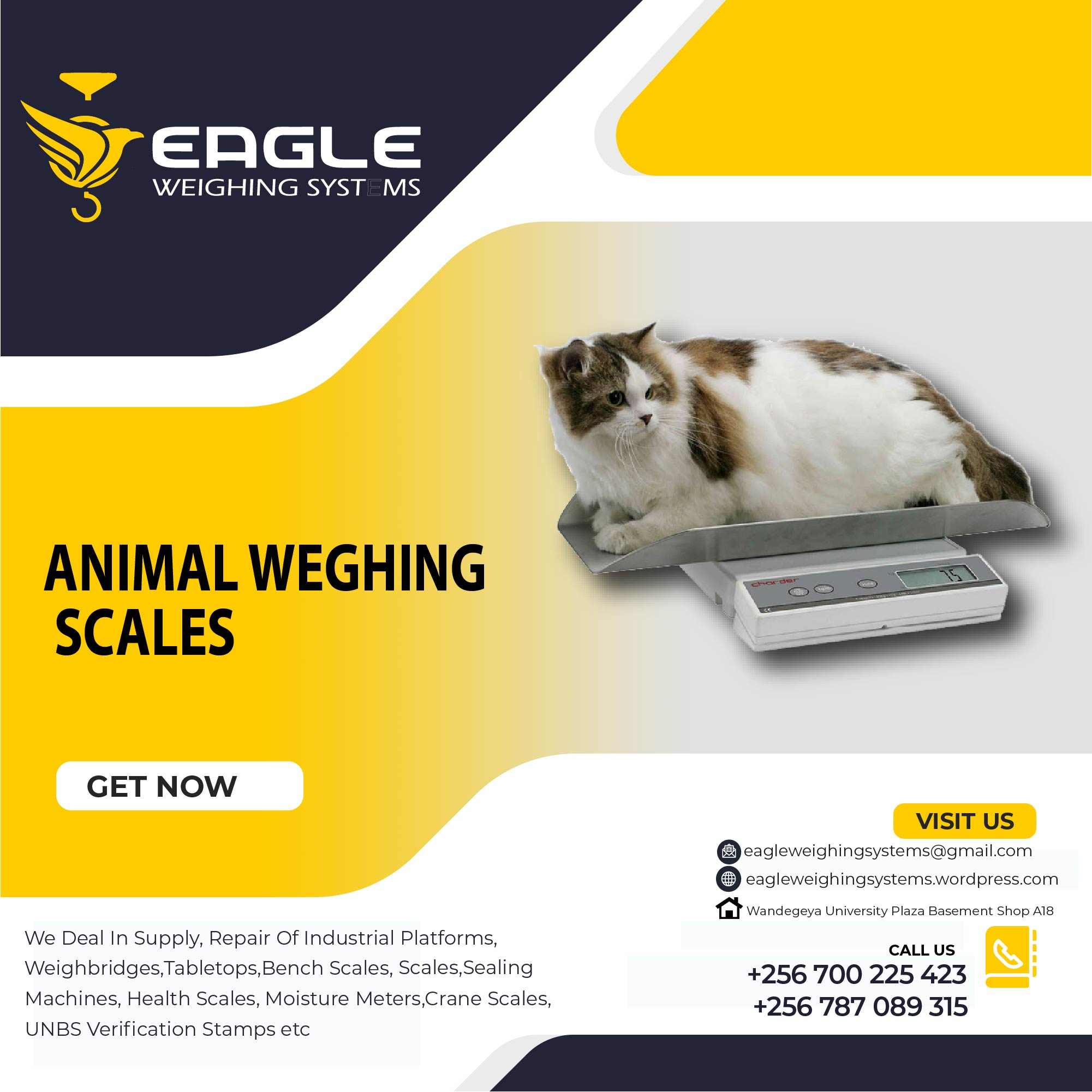 Animal High Accuracy Bathroom weighing scales in Kampala Uga'