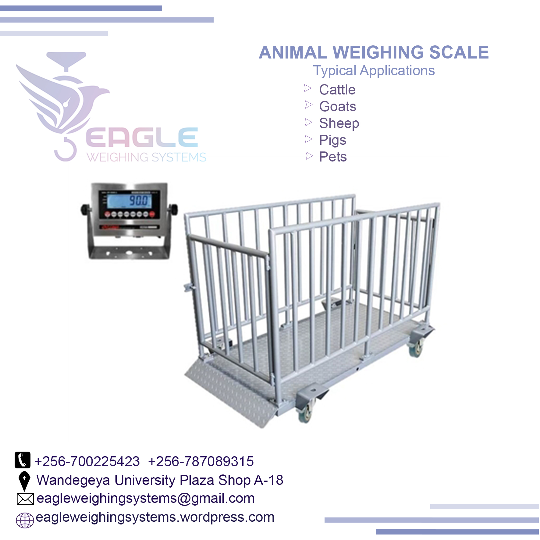 Eagle animal weighing scales'