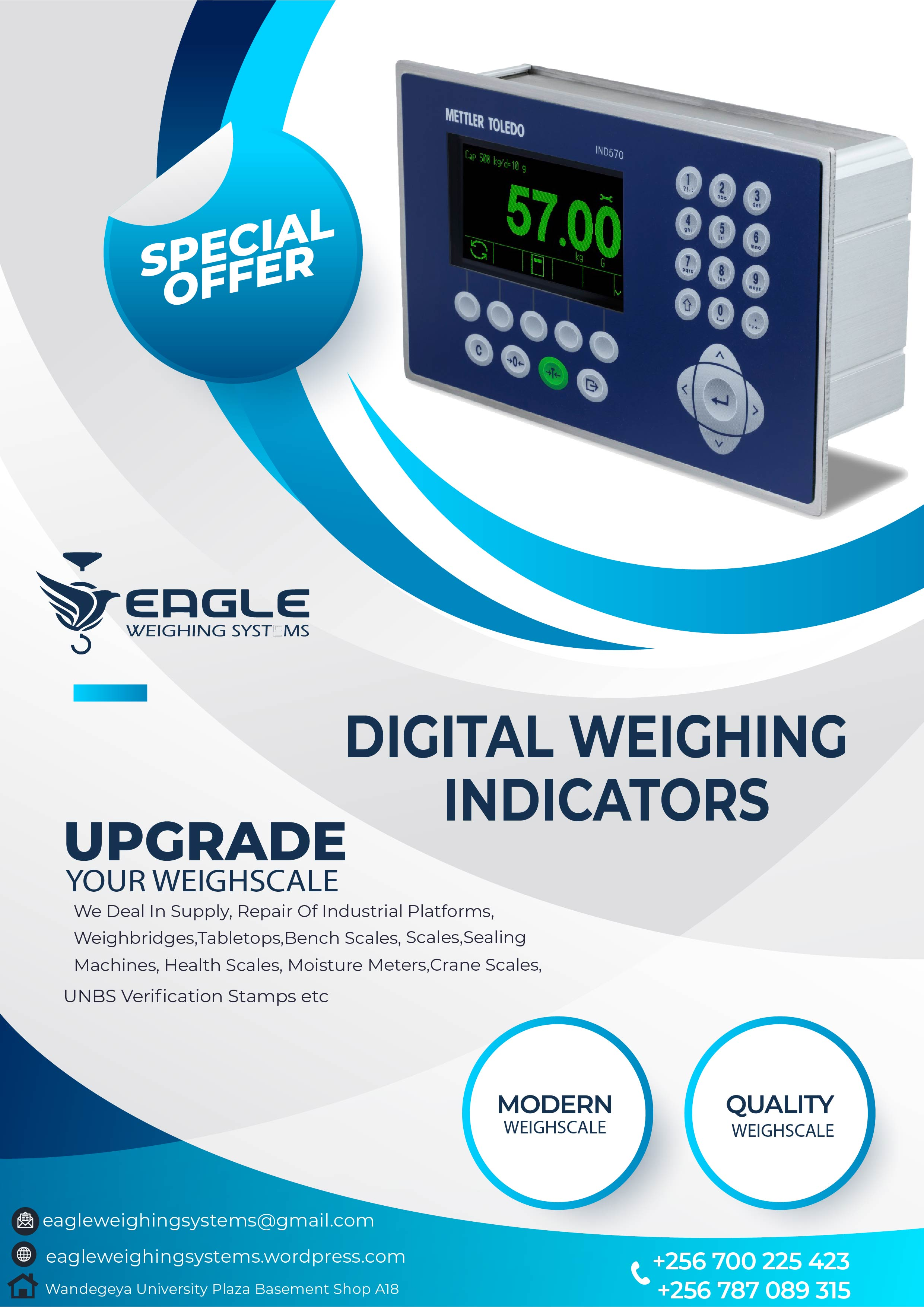 Multi-function animal weighing indicators company in Uganda'