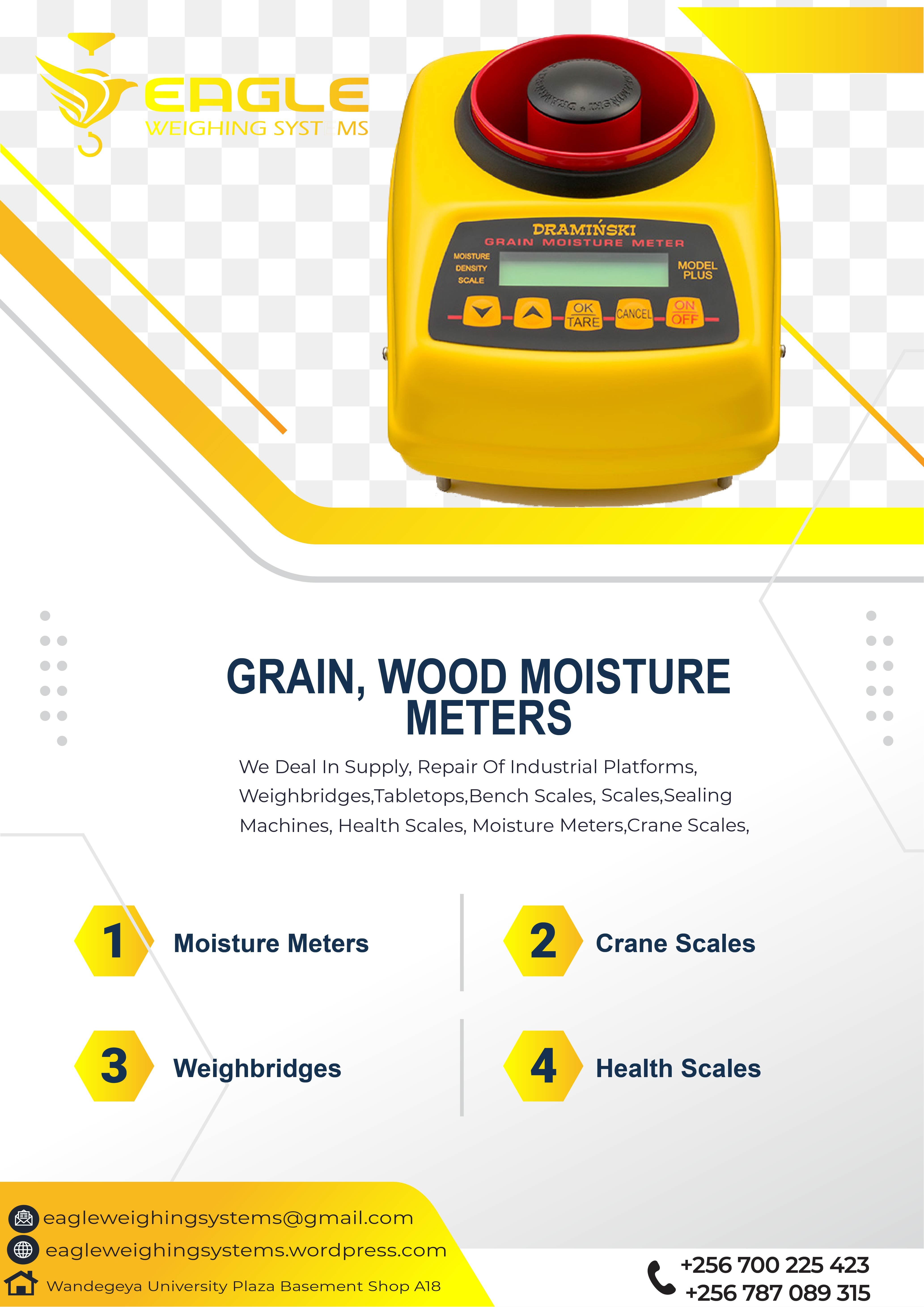 Best price of moisture meters for grains in Kampala Uganda'