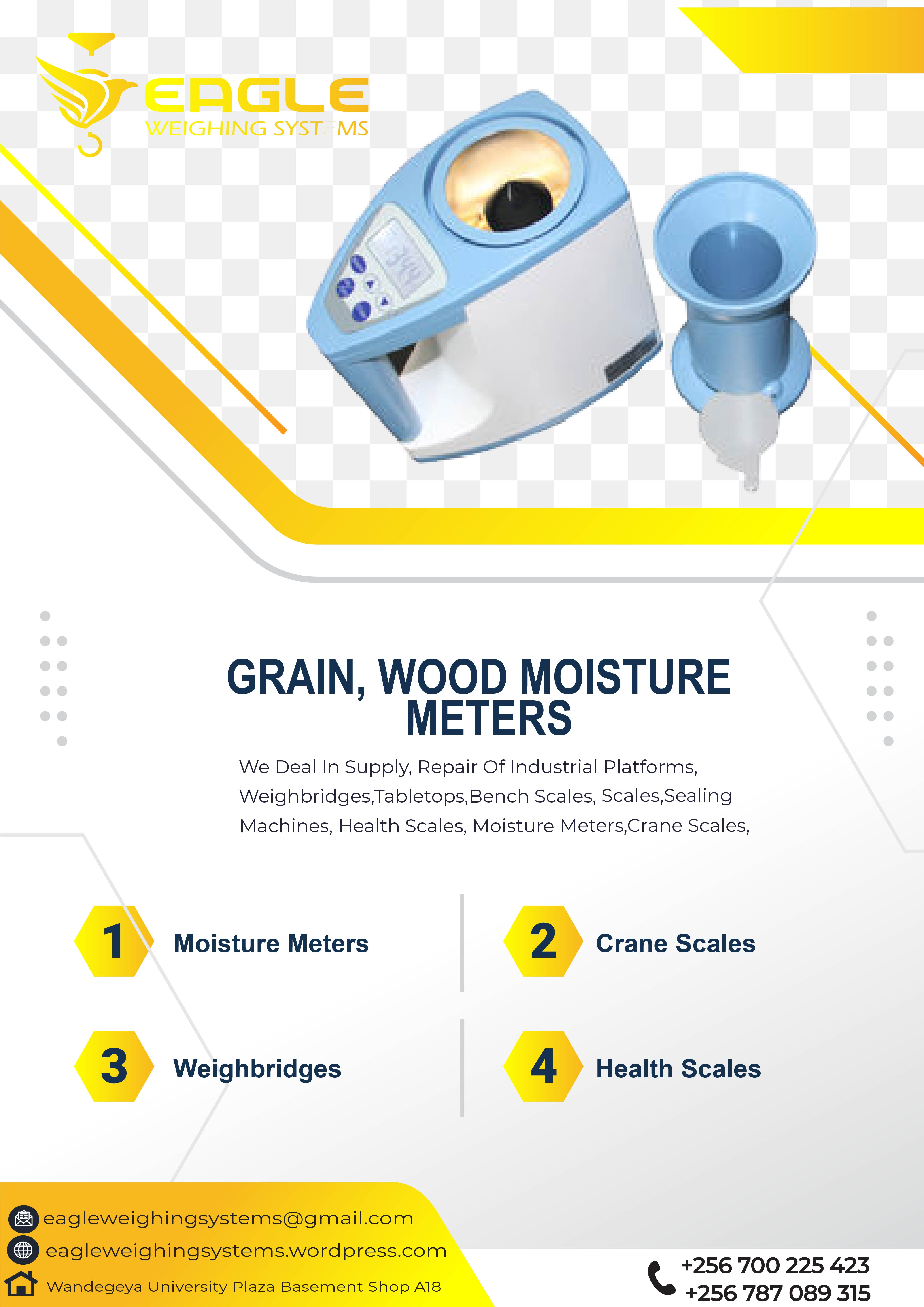 Digital Moisture Meters for cereals like millet, sorghum, ri'