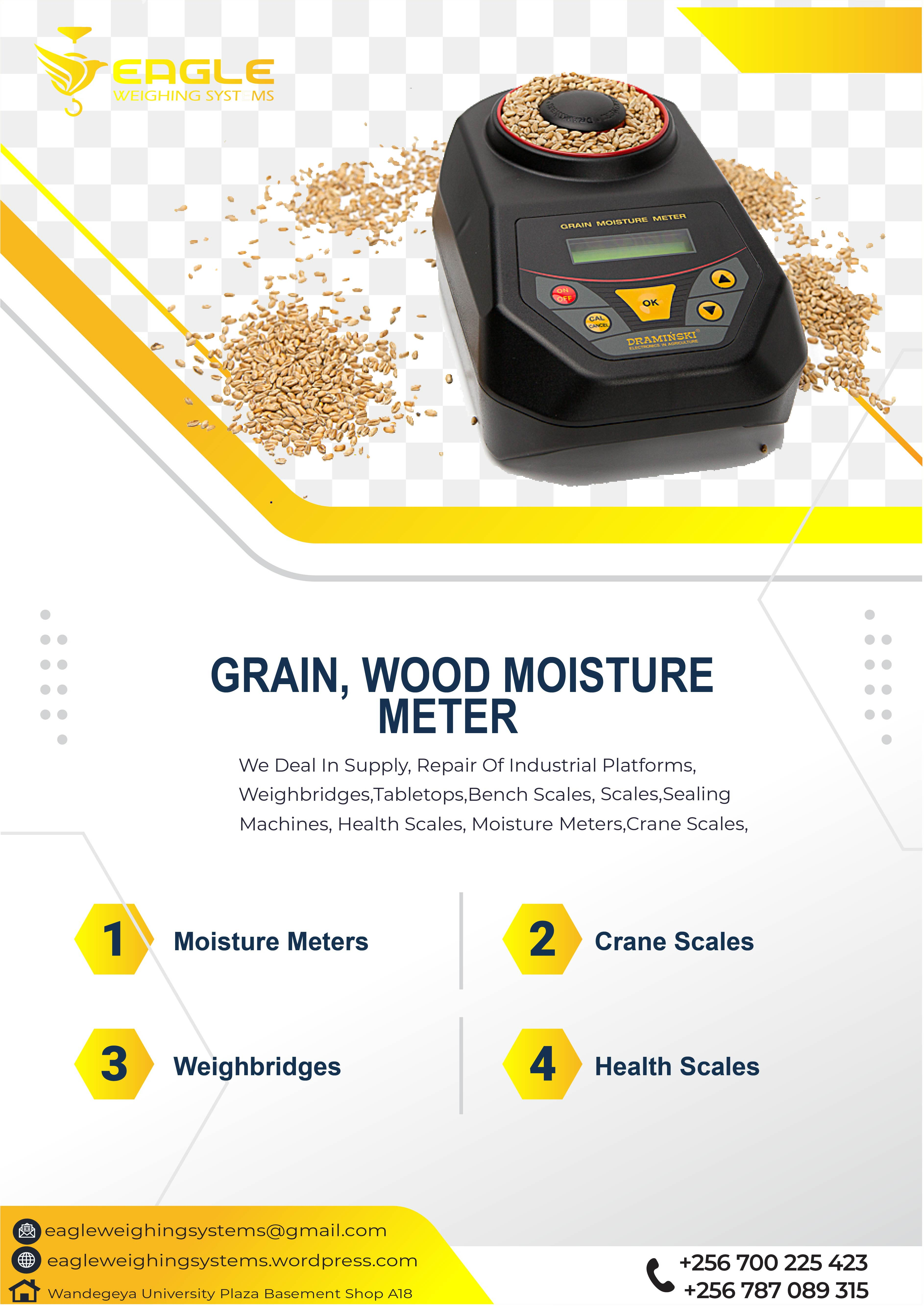 Draminski grain moisture meter for seeds and grains in Ugand'