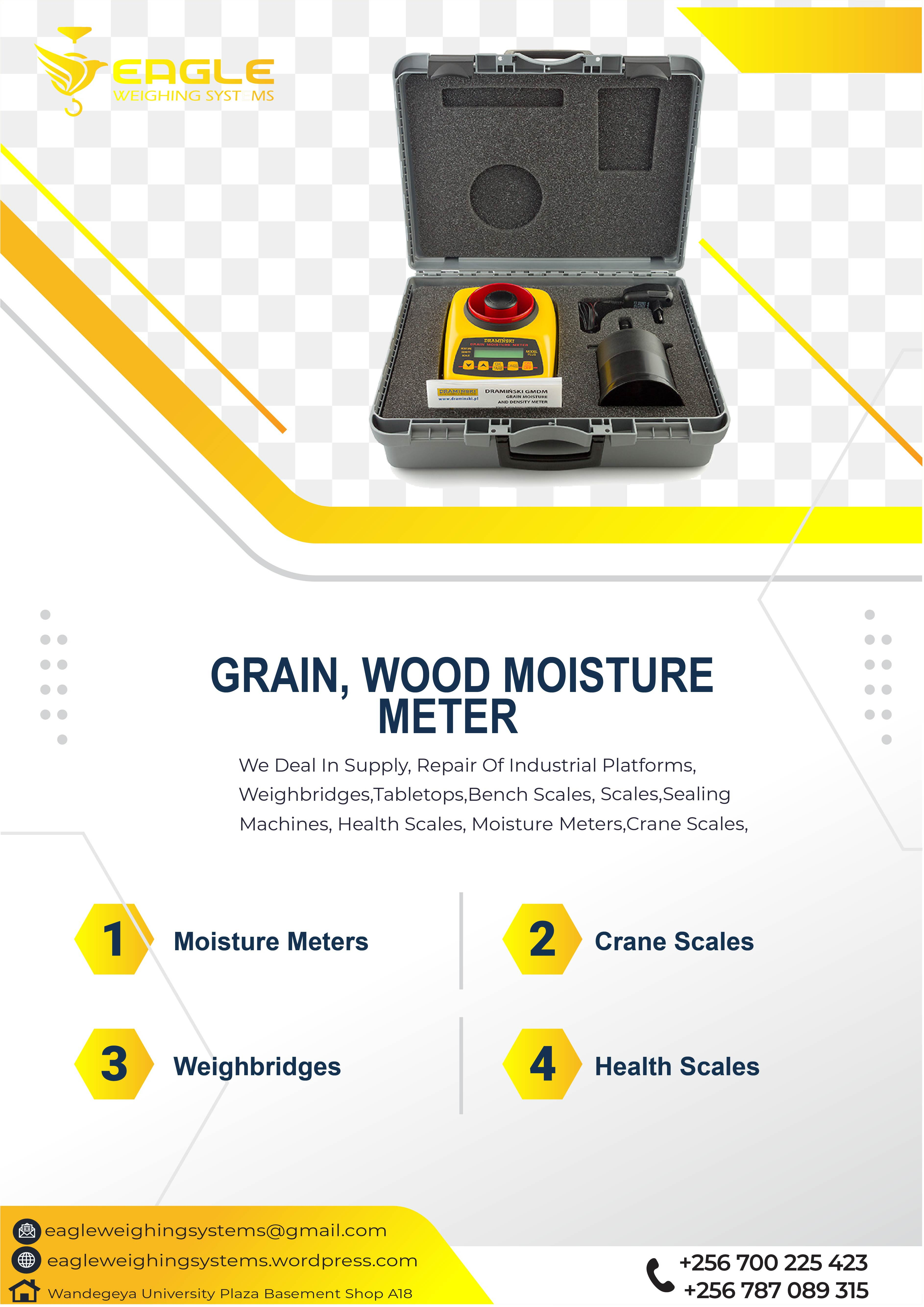 MOISTURE METERS &amp; ANALYSERS'