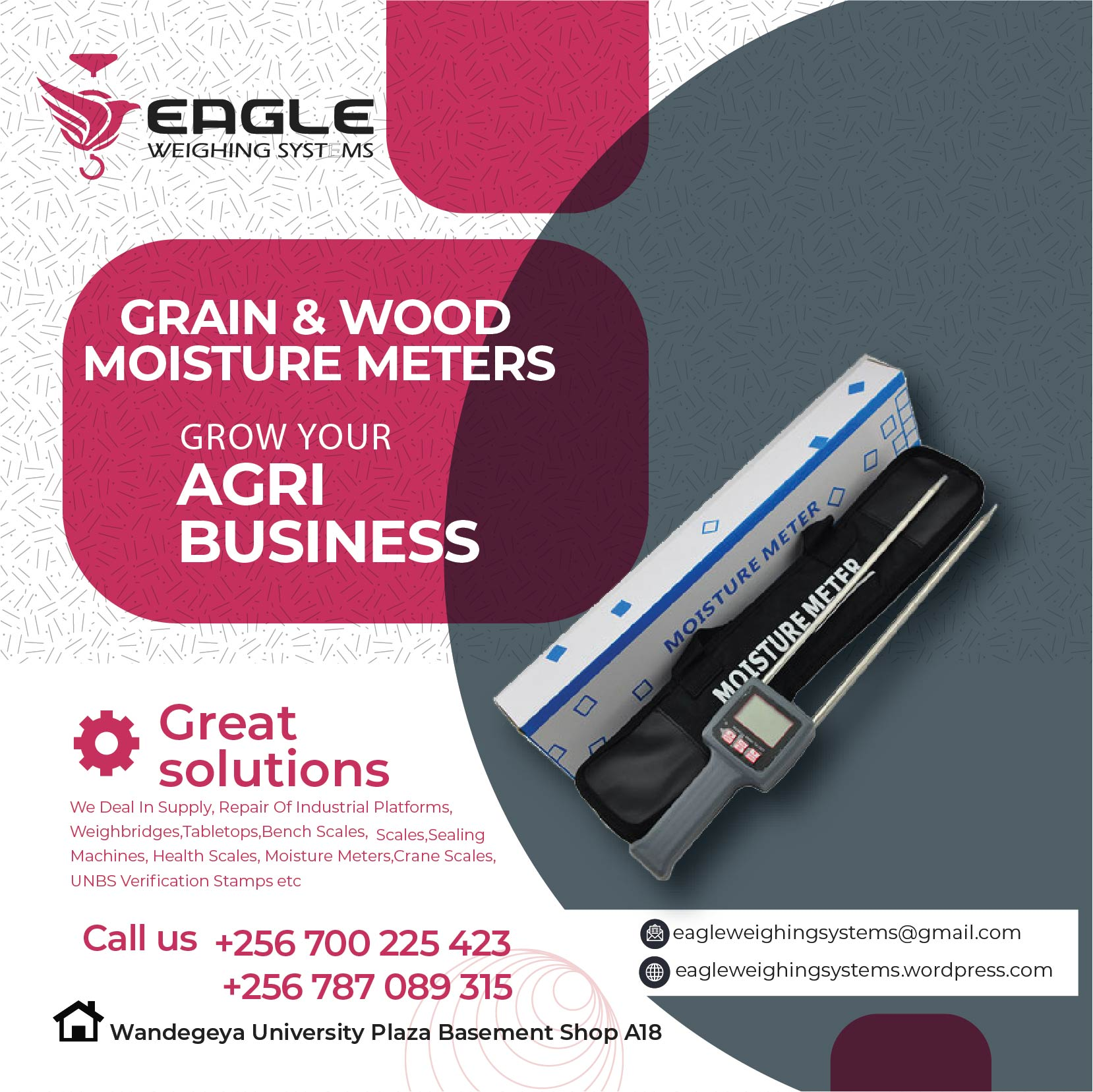 High precision wood digital soil moisture meter in Uganda'