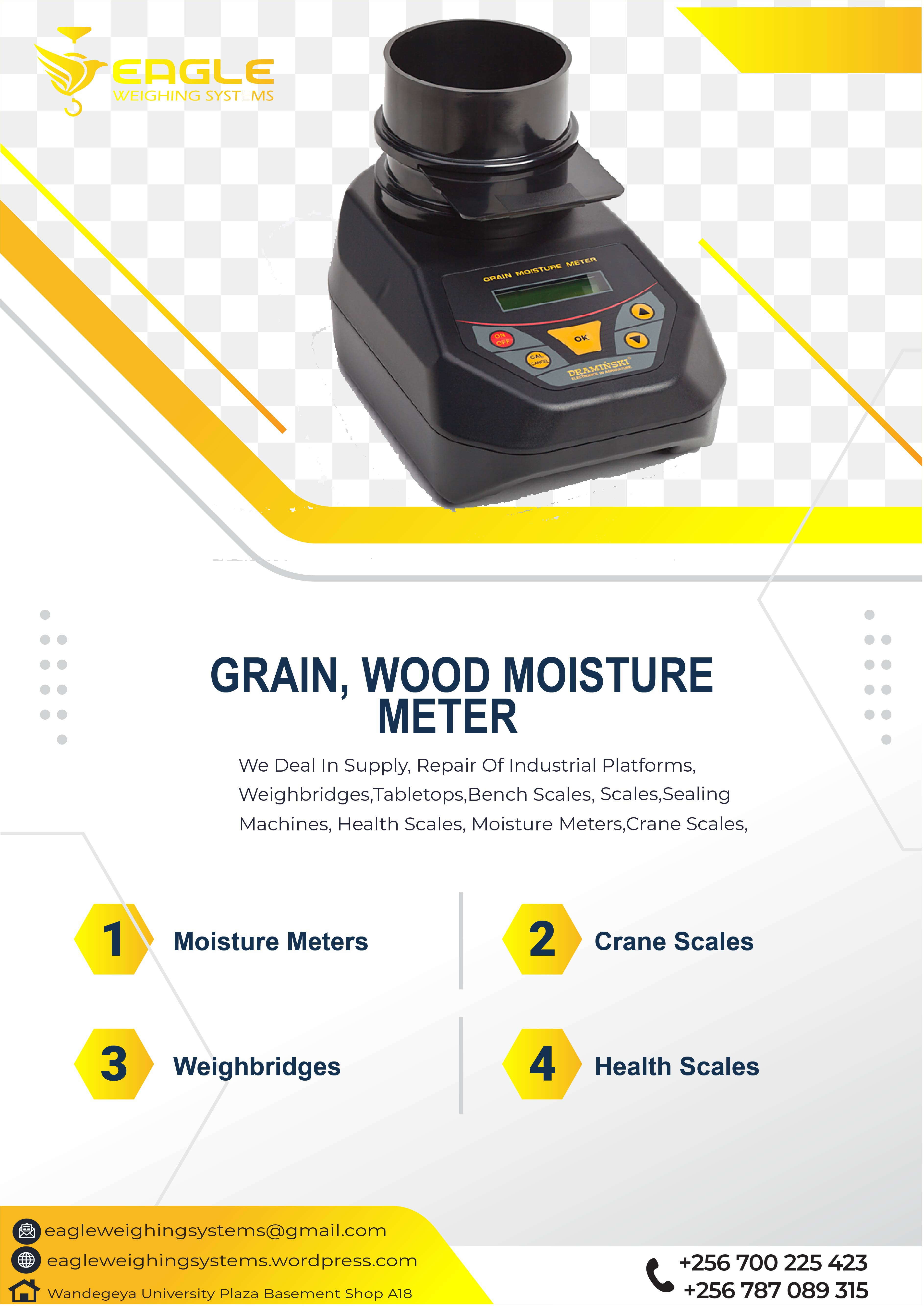 Draminski grain moisture meter for seeds and grains in Ugand'