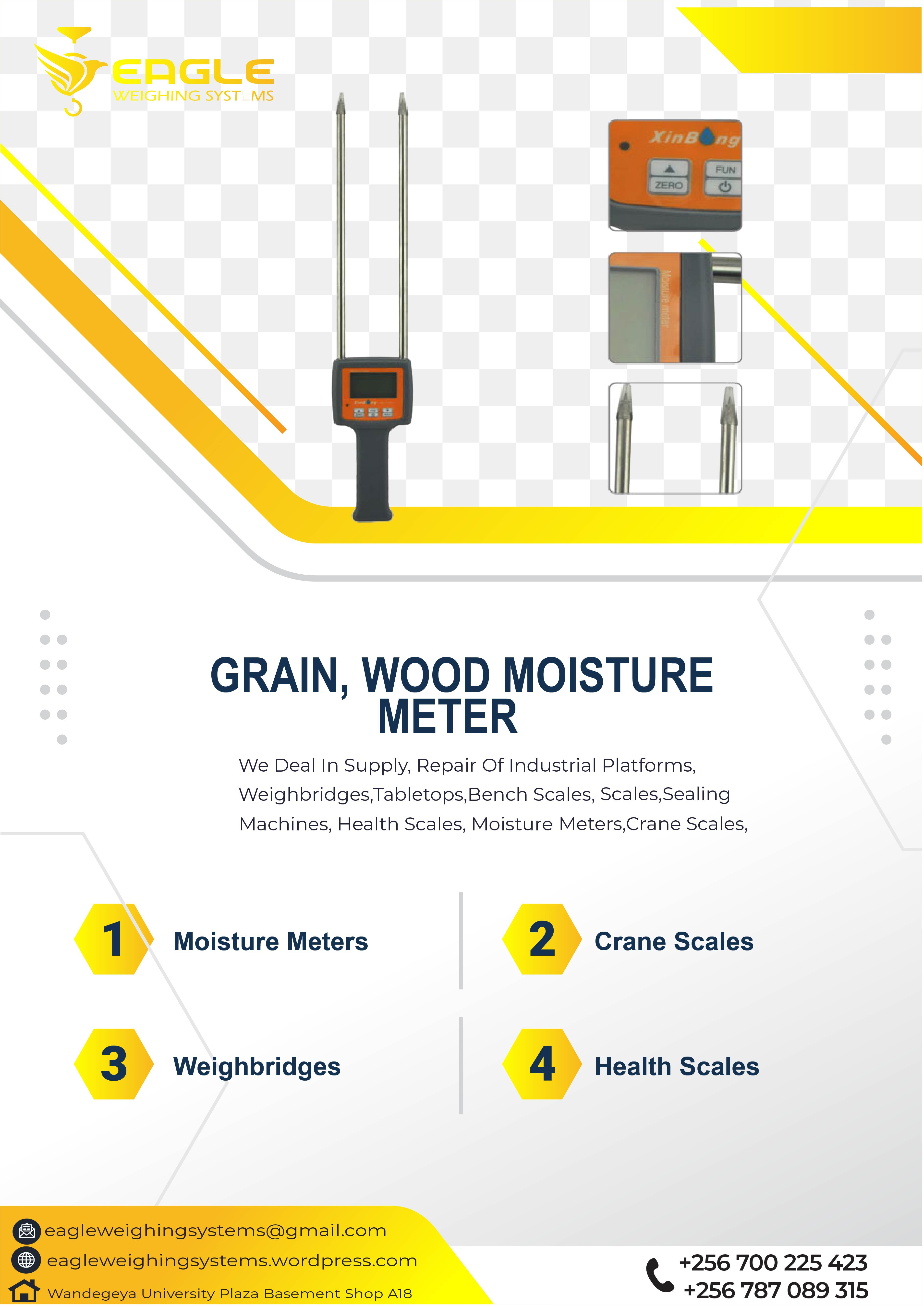 2 pins wood and grain moisture meters in Uganda'