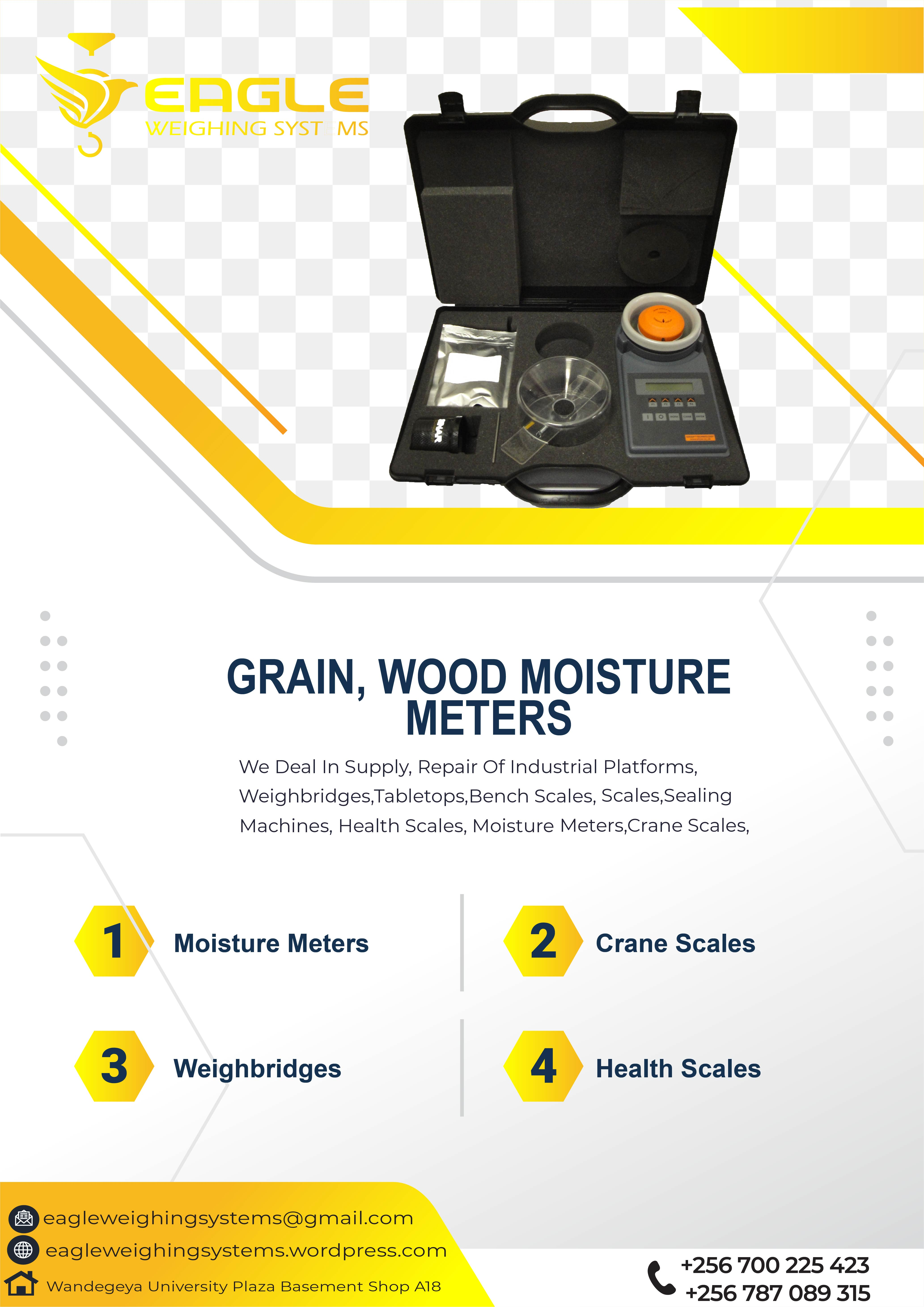 Portable Grain Moisture Meters for maize, coffee, beans in K'