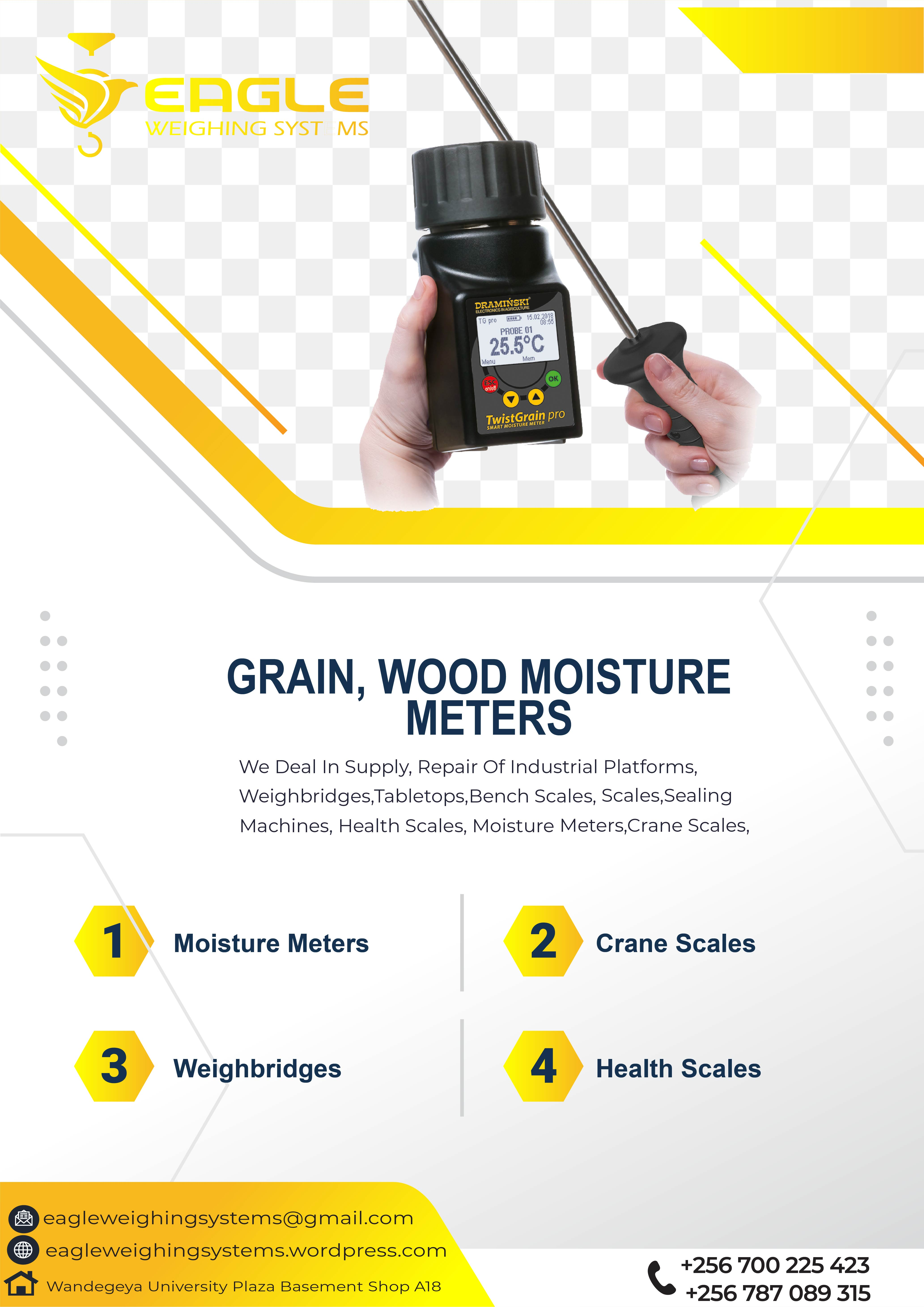 Cereals, cow peas, Cocoa, coffee grain moisture meter in Uga'
