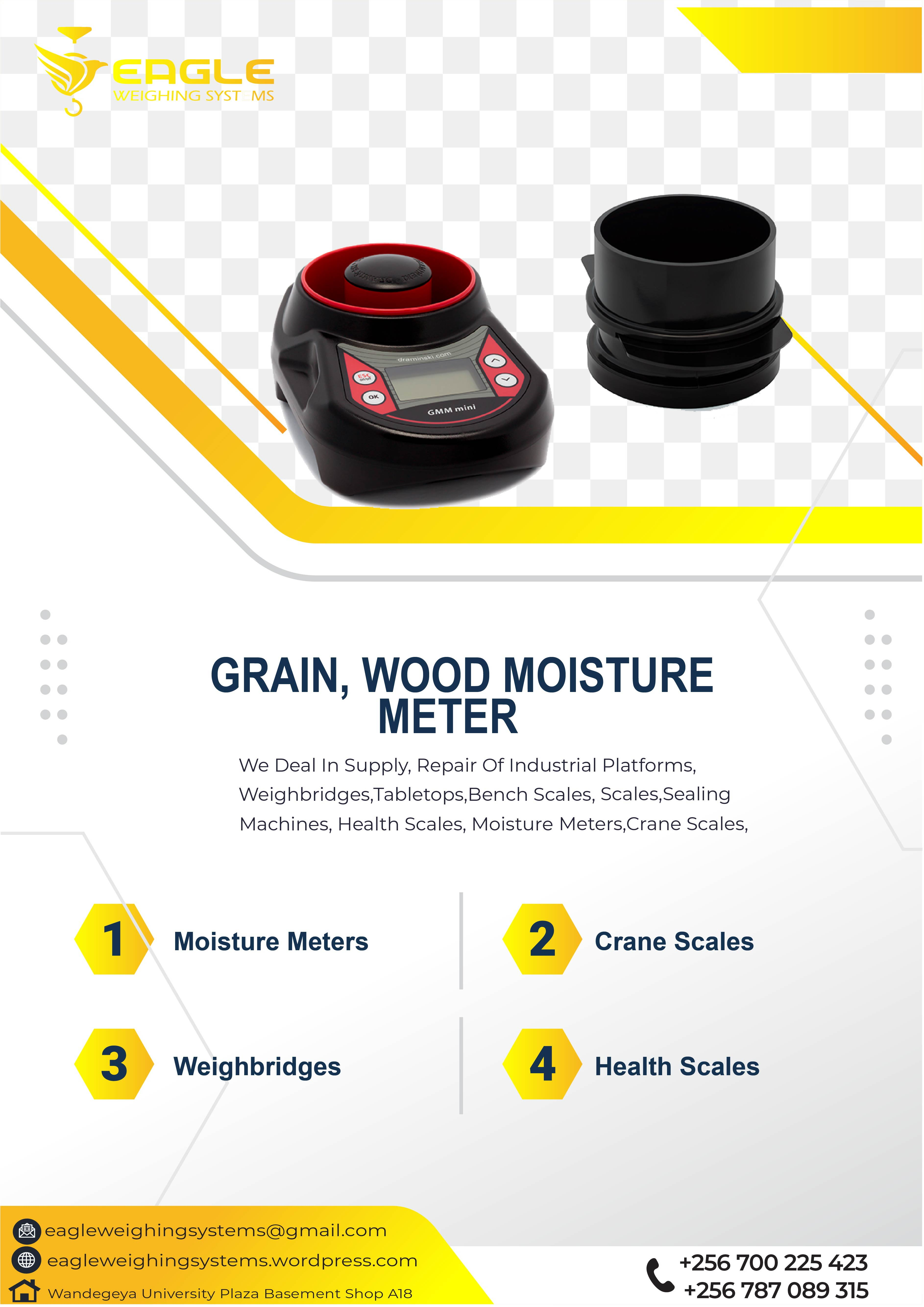 Handheld coffee beans moisture meters for sale in Uganda'