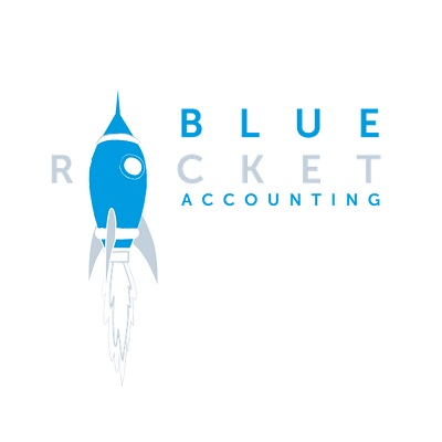 Company Logo For Blue Rocket Accounting'