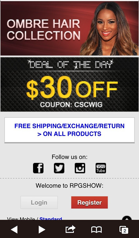 Rpgshow.com Rolls Out Mobile Site for Customers’ Conve'