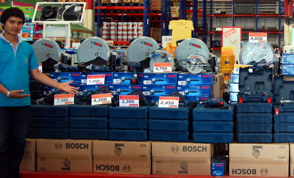 Bosch Power Tools Roadshow in Buriram, Thailand'