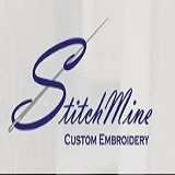 Company Logo For StitchMine Custom Embroidery'