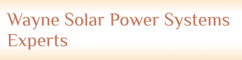 Company Logo For Wayne Solar Power Systems experts'