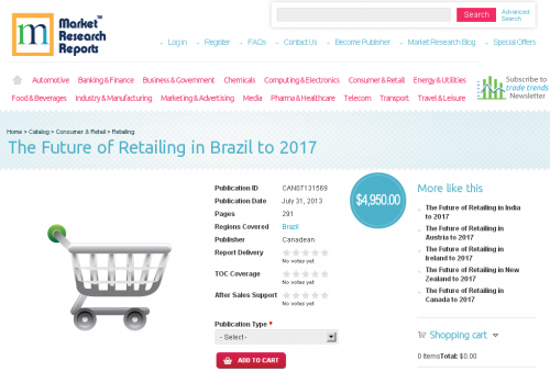Future of Retailing in Brazil to 2017'