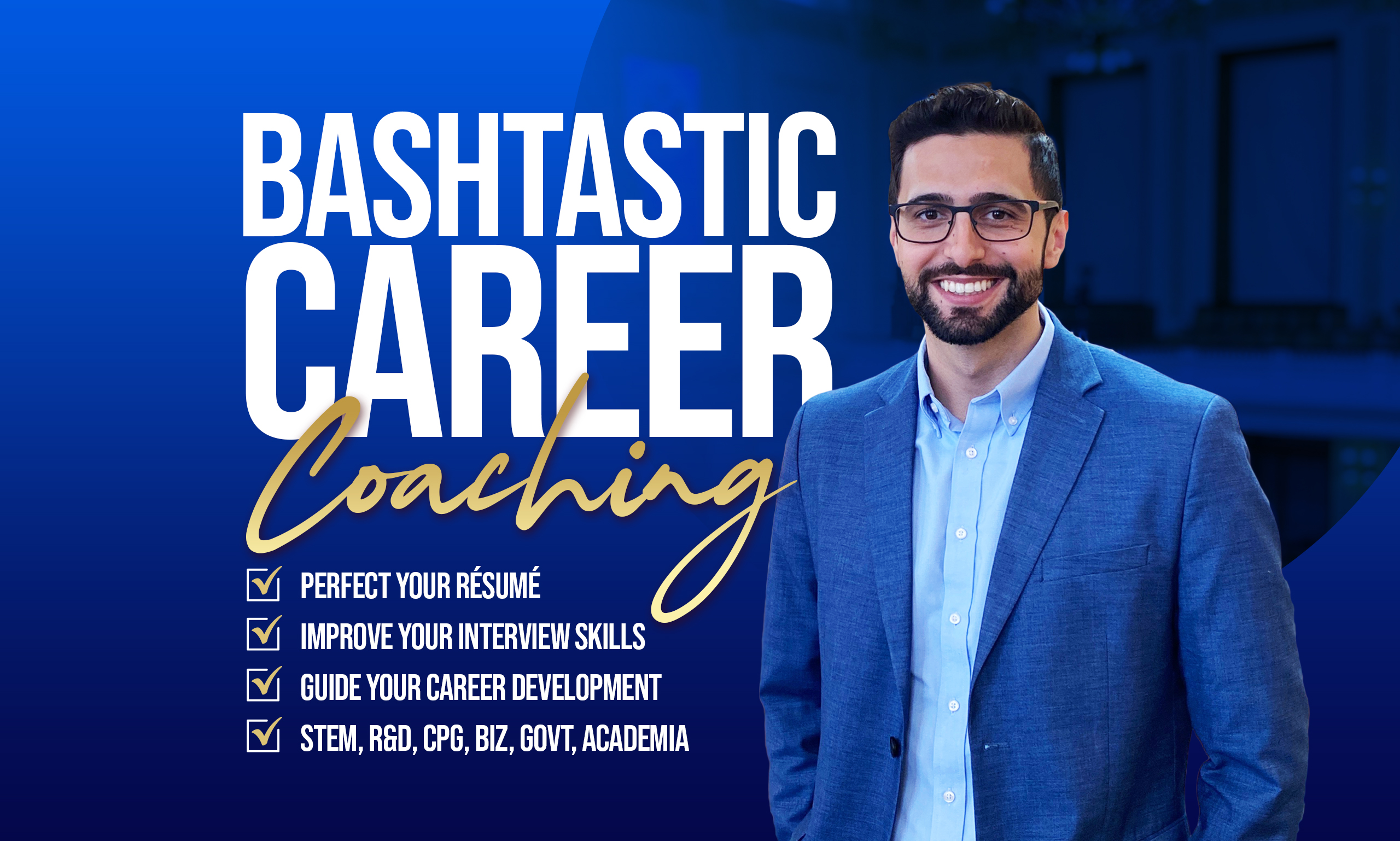 I will coach you to career success in science, tech, engineering