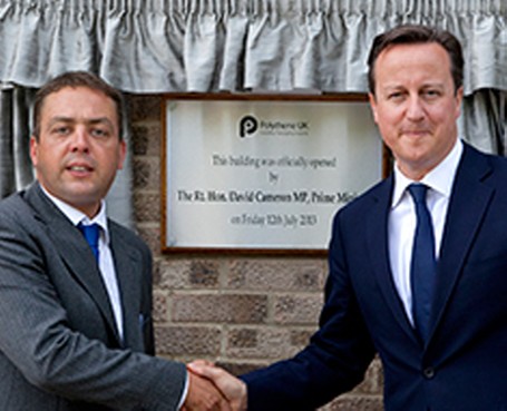 Polythene UK Efforts Noticed By David Cameron'