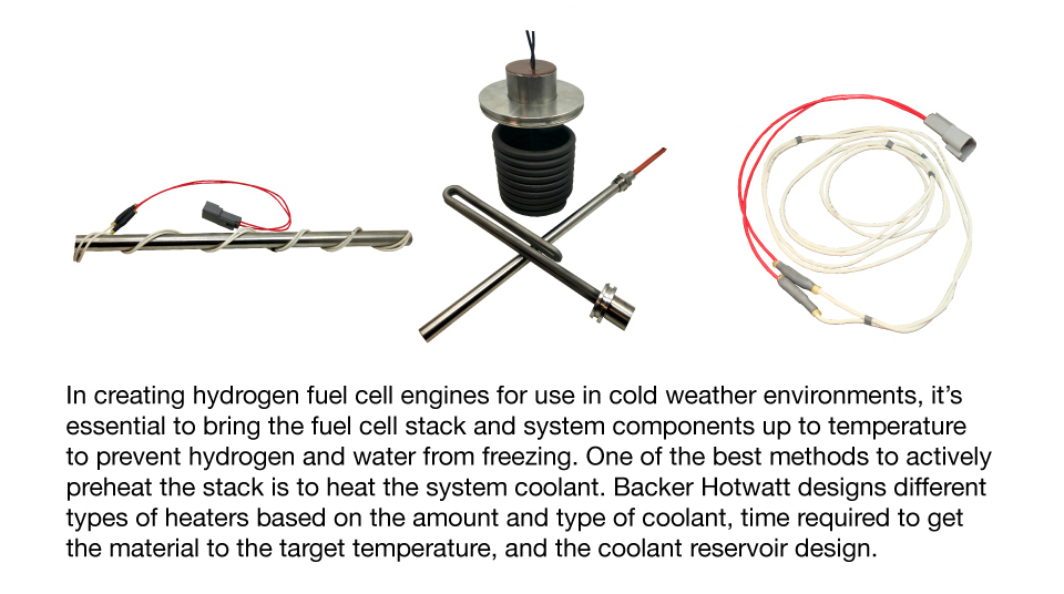 Backer Hotwatt Fuel Cell Products'