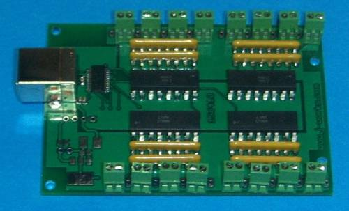 JSB39616 USB 16 Channel Switch Input'