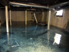 Flooded basement'