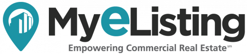 Logo For MyEListing.com, the free CRE listing platform'