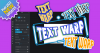 Pixlr Text Warp'