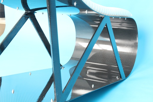 Carbon Fiber Lounge Chair Support Braces'