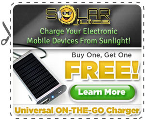 Solar Juice Mobile Charger'