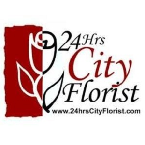 24hrs City Florist Logo
