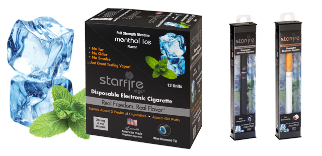 Disposable Electronic Cigarettes - Menthol Ice