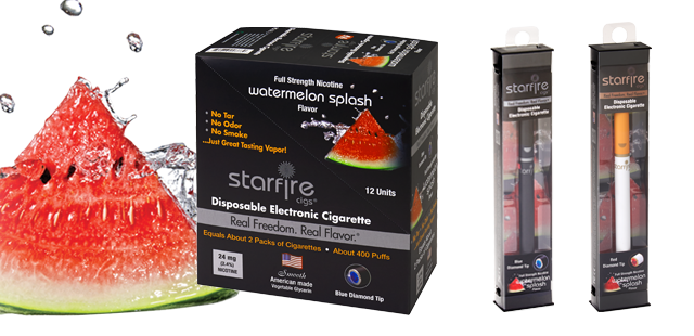 Disposable E Cigs from Starfire Cigs, Watermelon Splash
