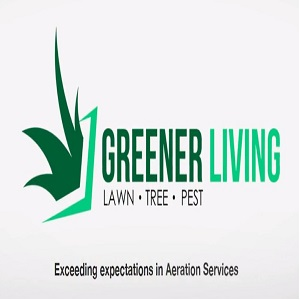 Greener Living Lawn Care Service Logo