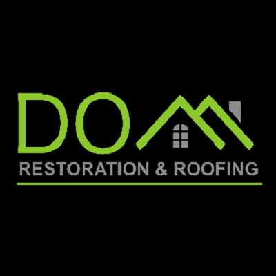 Dom Restoration & Roofing Logo
