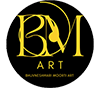 Bhuvneshwari Moorti Art Logo