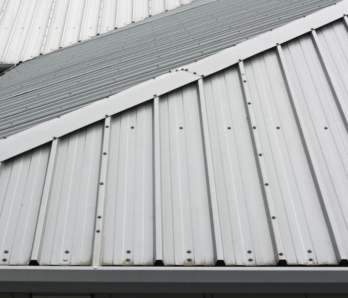 after a metal roof installation for a Fort Collins home