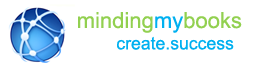 Minding My Books Logo