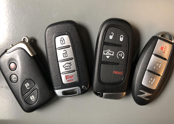 Smart key fob remotes'