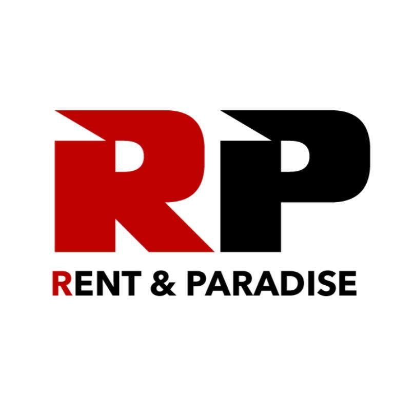 Rent & Paradise Exotic & Luxury Car Rental Logo