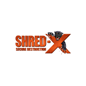 Shred-X Secure Destruction Canberra Logo