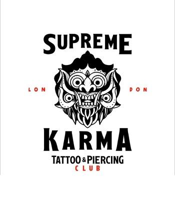 Company Logo For Supreme Karma Tattoo and Piercing'