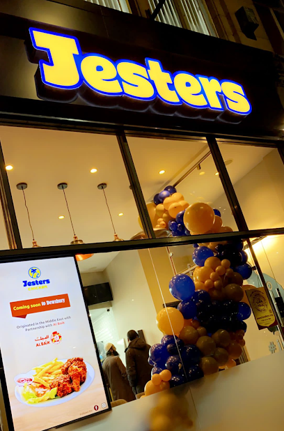 Company Logo For Jesters Chicken'