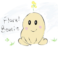 Floral Beanie Logo