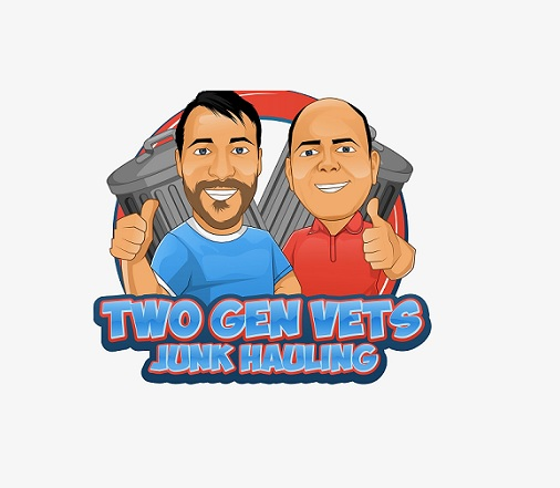 Company Logo For Two Gen Vets Junk Hauling'