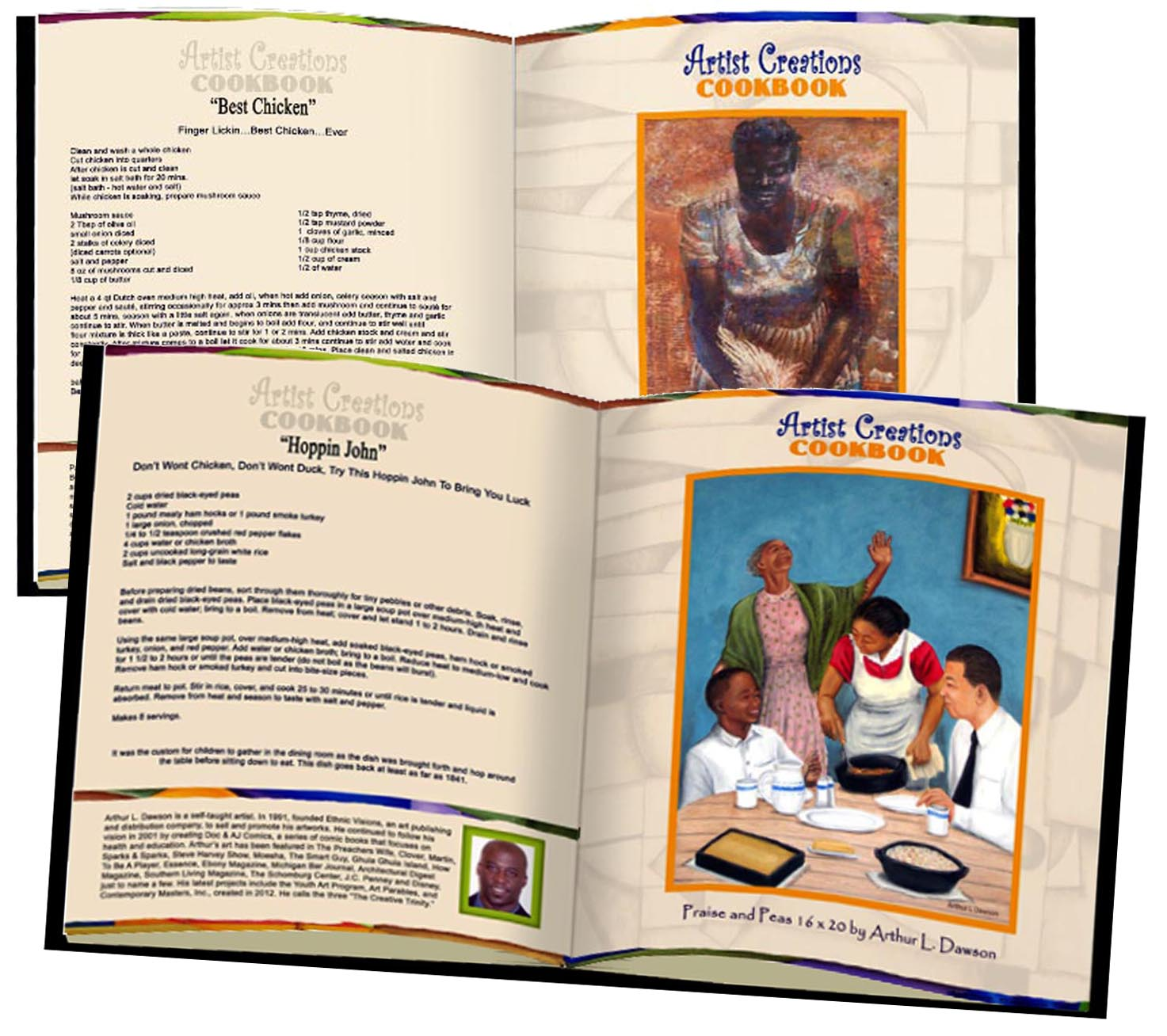 Artist Creations Cookbook'