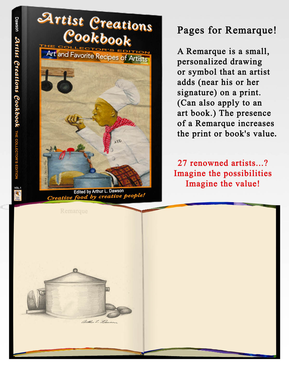 Artist Creations Cookbook'