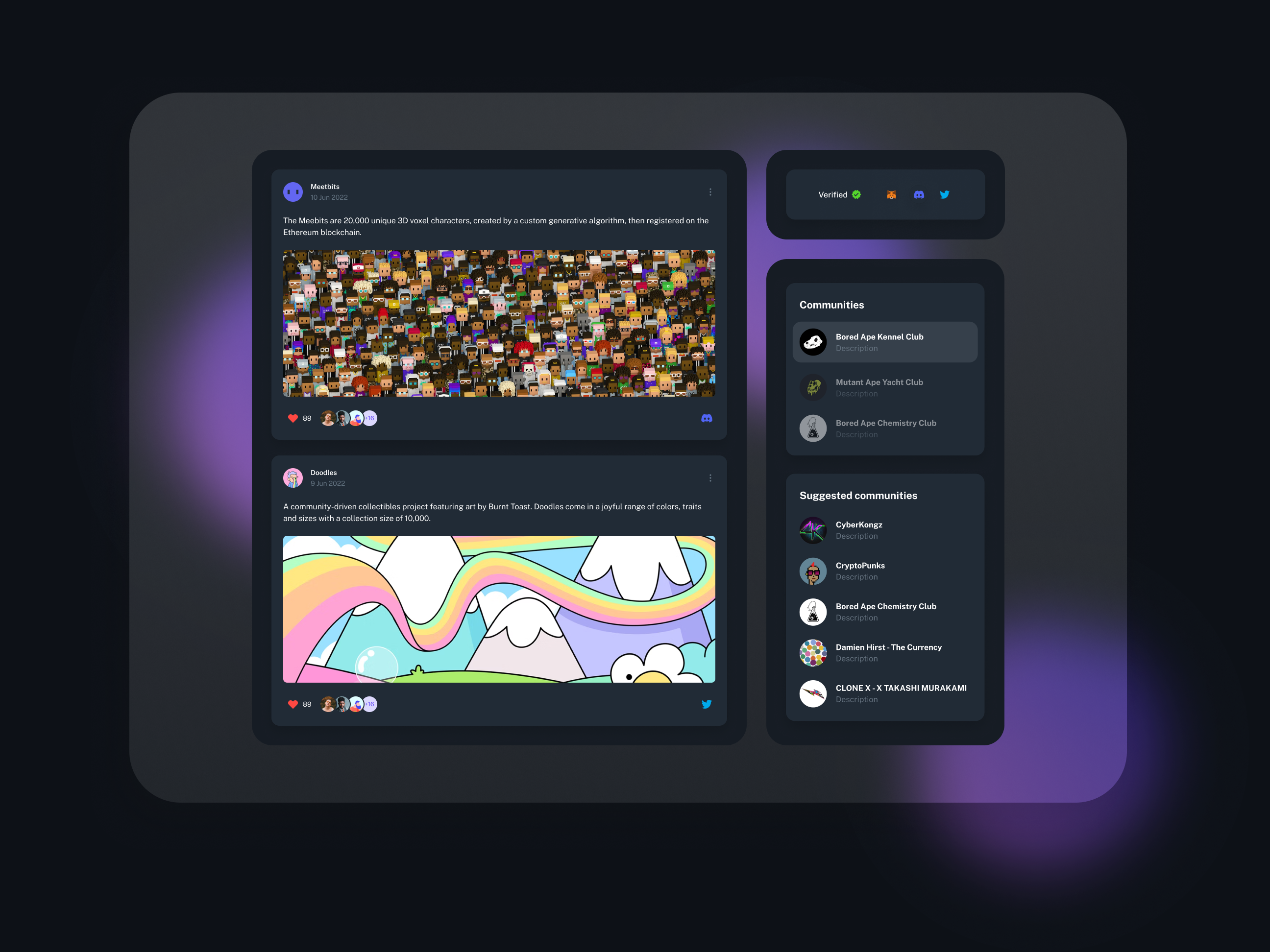 TokenTag Community Feed