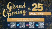 Celebrate the Grand Opening of Amazing Spaces®