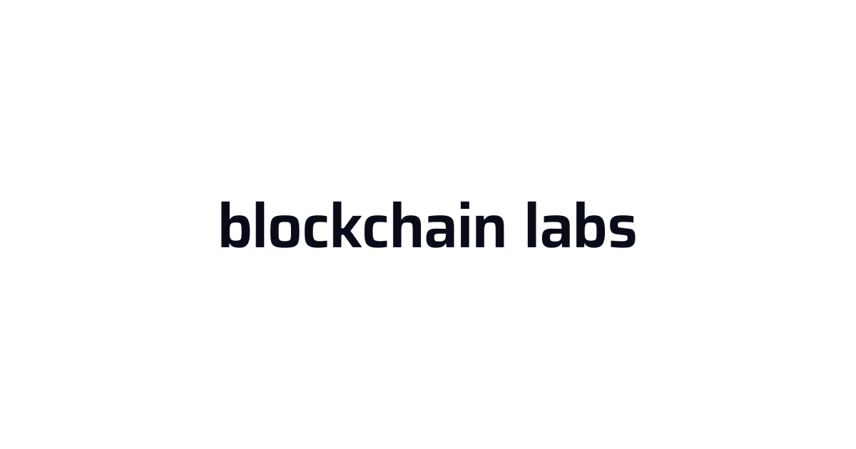 Company Logo For Blockchain Labs'