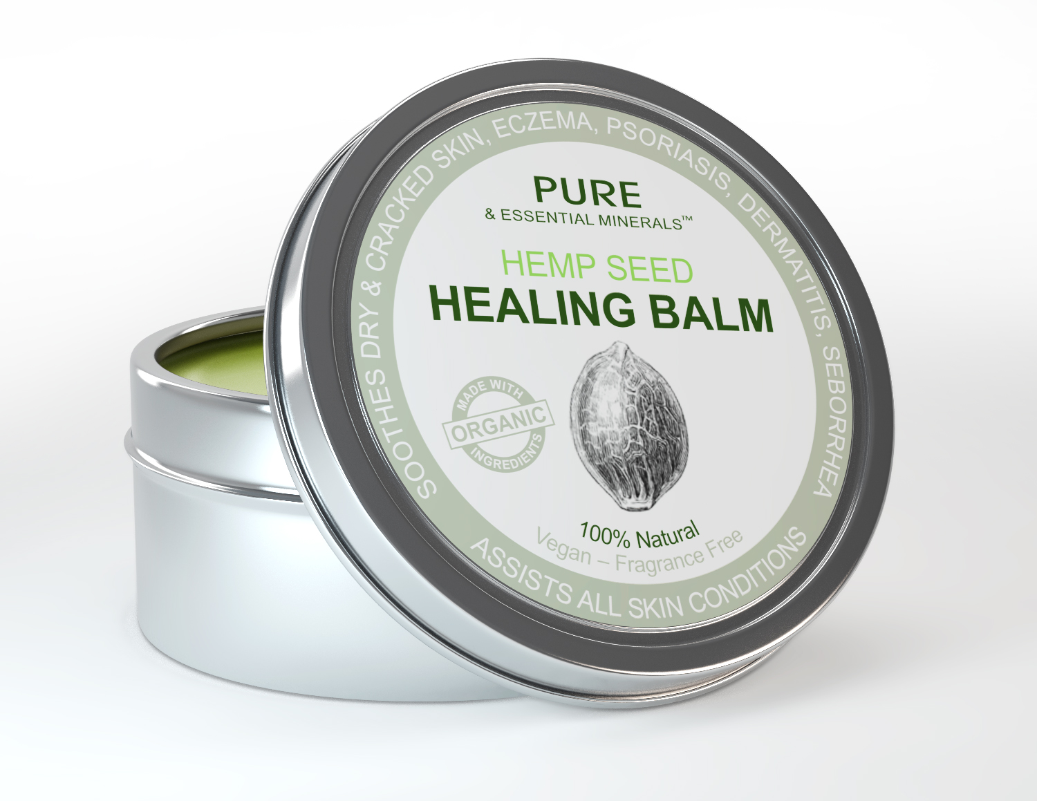 Hemp Seed Healing Balm Product Image'