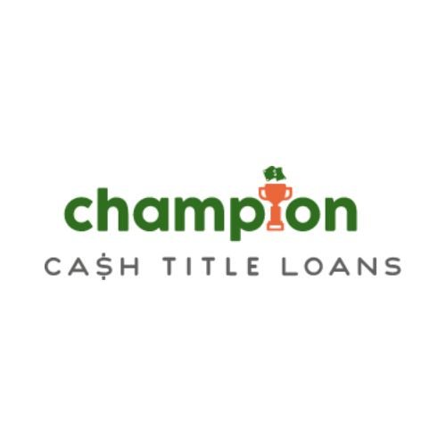 Champion Cash Title Loans, Desert Hot Springs Logo